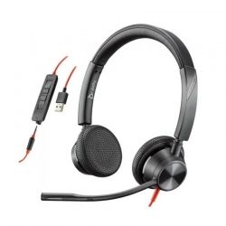 Headsets Poly 3325 BW3325 USB-A Binaural