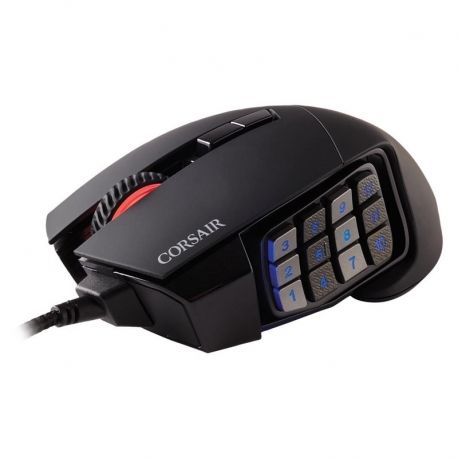 Mouse Corsair Moba/MMO Scimitar RGB Elite