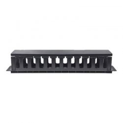 Organizador Lantek Horizontal 1U metálico