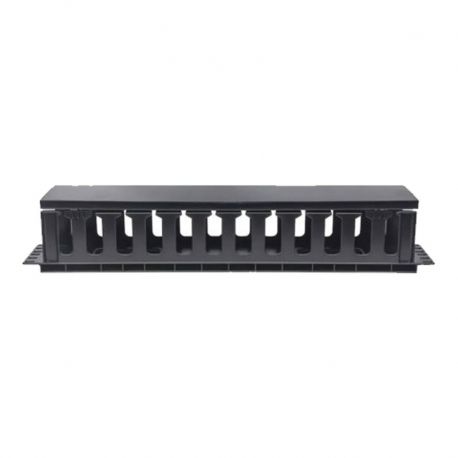 Organizador Lantek Horizontal 1U metálico