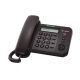 Teléfono Panasonic sencillo identificador negro