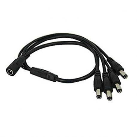 Splitter de alimentación 1 entrada a 4 salidas