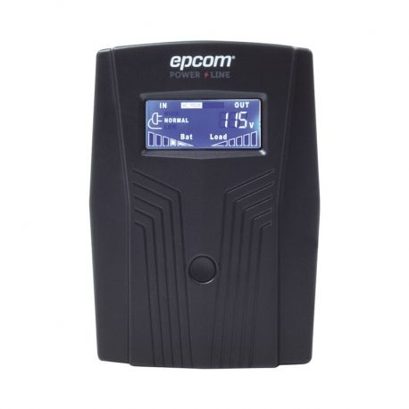 Batería UPS Epcom 850VA/510W LCD AVR, 6 tomas