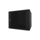 Gabinete Nexxt 19' RAL 9005, negro barniz 18U