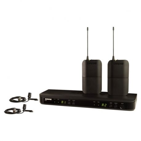 Micrófono Shure BLX188CVLM inalámbrico dole solapa