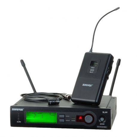 Sistema Shure SHSLX1484G5 inalámbrico de solapa