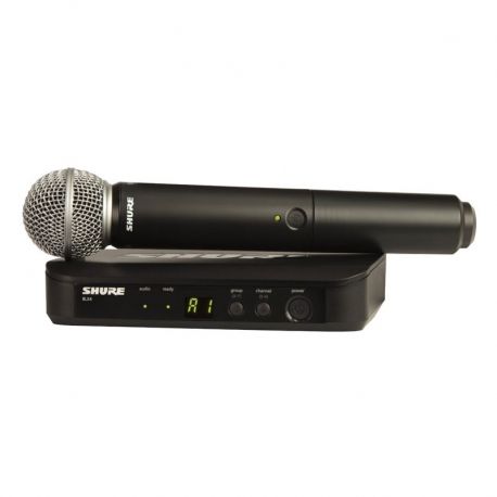 Sistema Shure inalámbrico SHBLX24SM58 de mano