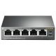 Switch Tp-link Gigabit 5 puertos PoE + 4 puertos