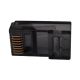 Conector Cablix RJ45 Cat6 color negro transparente