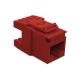 Conector Furukawa Hembra Giglan Cat6 T568 rojo