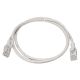 Patch Cord Teklink UTP Cat6 4PR 24AWG gris 2.13m