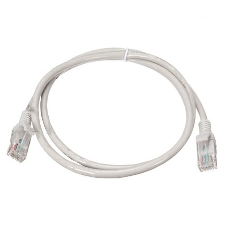Patch Cord Teklink UTP Cat6 4PR 24AWG gris 2.13m