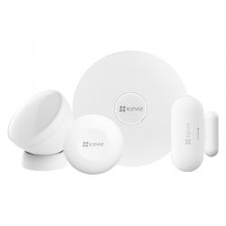 kit de alarma Ezviz inalámbrico Wi-Fi PIR 4 piezas