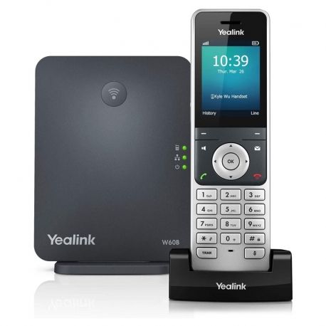 Teléfono IP Yealink W60P Dect 10/100 Ethernet PoE