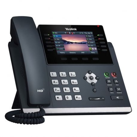 Teléfono SIP Yealink 16 SIP Gigabit 4.3' sonido HD