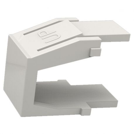 Tapa ciega blanca Furukawa paquete 10 piezas