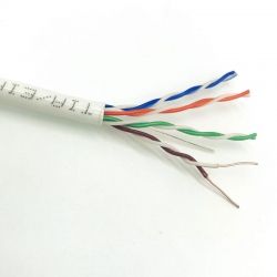 Cable UTP Teklink Cat 5E cobre color gris