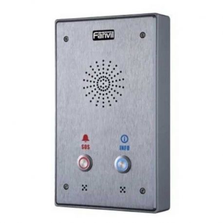 Intercomunicador Fanvil i12 2 SIP PoE doble botón