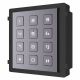 Teclado metálico Hikvision serie KD8 IP65, IK7