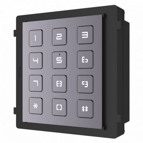 Teclado metálico Hikvision serie KD8 IP65, IK7