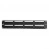 Patch panel Teklink Cat 5e 48 puertos rack 2U