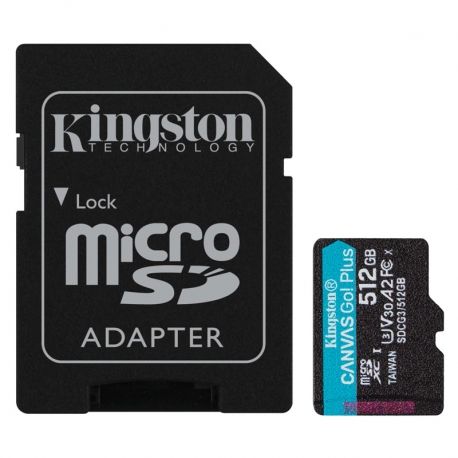Memoria flash Kingston Canvas Go! Plus 512GB