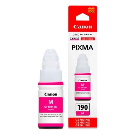 Botella de tinta Canon GI-190 color Magenta