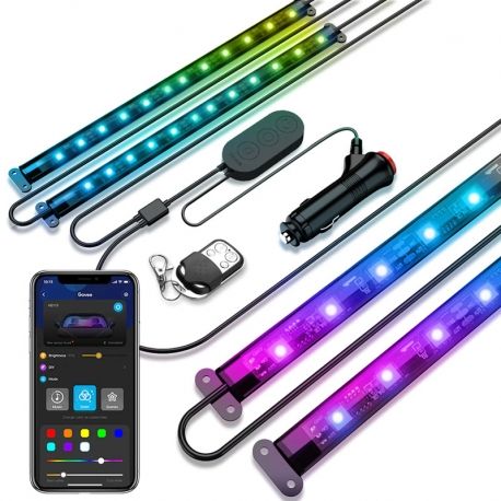 Cable de luces Govee LED Govee RGBIC Smart Car