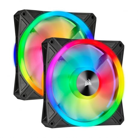 Kit ventilador iCue QL140 RGB 140mm Lighting Node