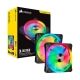 Kit ventilador iCue QL140 RGB 140mm Lighting Node