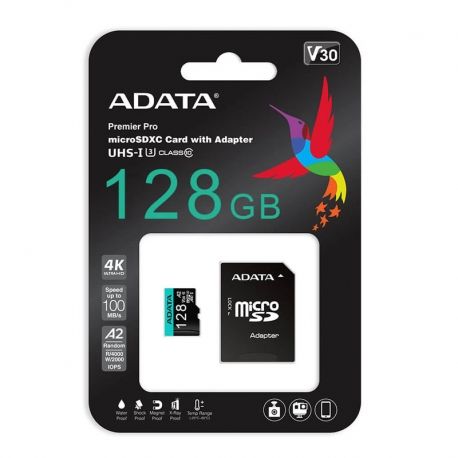 Tarjeta de memoria Adata Premier Pro 128GB microSD