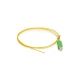 Pigtail Teklink Fibra SC/APC SM 1M G652D 0.9mm