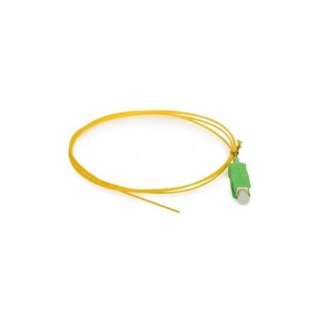 Pigtail Teklink Fibra SC/APC SM 1M G652D 0.9mm