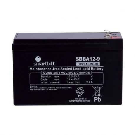 Batería de remplazo Smartbitt para UPS 12V 9Ah