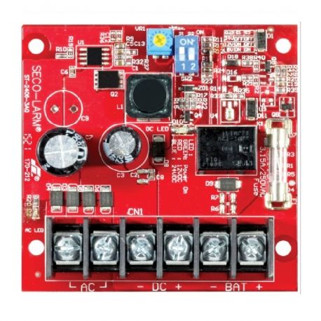 Fuente de poder, cargador 6-12-24 vdc 3 amp