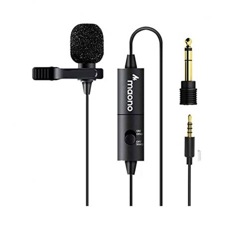 Micrófono Lavalier Maono AU-100 3.5mm USB