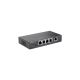 Switch Reyee 4+1 GE PoE 54W Vlan, Loop CLOUD, 6Kv