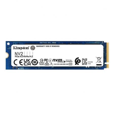 Disco Sólido Kingston 2TB NV2 PCIe 4.0 NVMe SSD