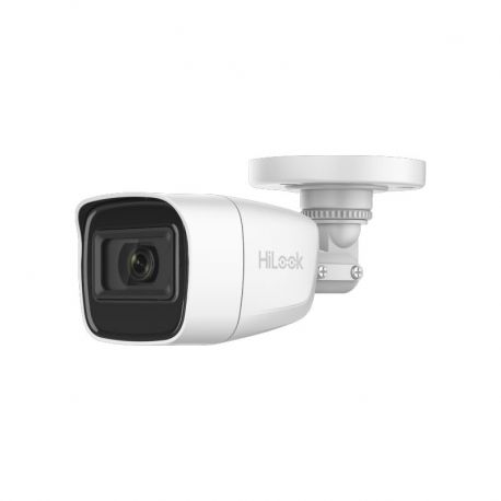Cámara bullet HiLook 2MP lente 2.8mm audio IR 20m