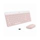 Combo de teclado y mouse Logitech Slim MK470 USB