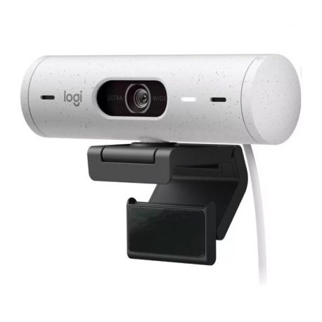 Cámara web Logitech Brio 500 Full HD 1080p blanco