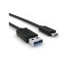 Cable USB Zebra 24 pin USB-C (M) a USB (M) 1m