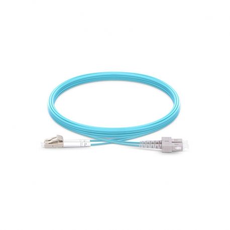 Patch cord de fibra LC/UPS-SC/UPC multimodo duplex