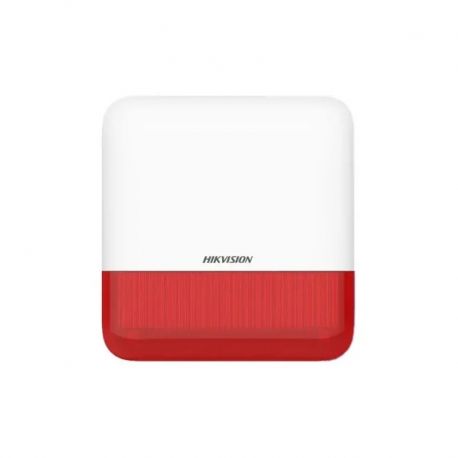 Sirena externa inalámbrica Hikvision 433MHz 110dB
