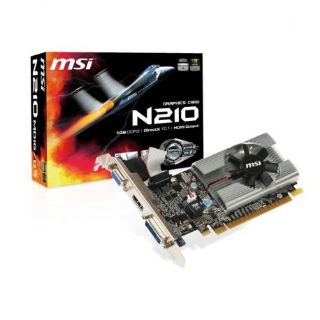 Tarjeta gráfica MSI N210 DDR3 PCI-E HDMI 1GB