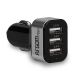 Cargador para Vehículo Argom Tech de 3 USB 6A