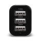 Cargador para Vehículo Argom Tech de 3 USB 6A