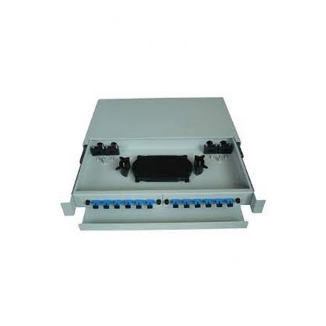 Patch panel fibra Teklink montaje rack deslizable