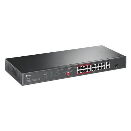 Switch TP-Link TL-SL1218P 16 PUERTOS 10/100+2