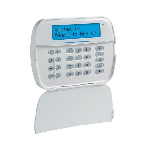 Teclado LCD DSC alfanumérico transceptor alarma